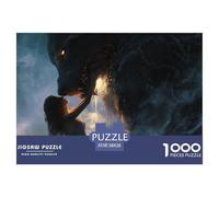 Powerful WolfPhenomenal 1000-Piece Jigsaw Puzzles for Adults Indomitable Wolf The Definitive Encounter with Impossible, Hard, Difficult Challenging Puzzle Games - This Is The Crowning Gift Jigsaw Puzz