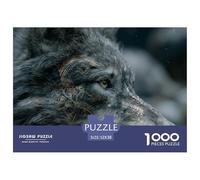 Powerful WolfProdigious 1000-Piece Jigsaw Puzzles for Adults Indomitable Wolf Consisting of 1000 Seemingly Insurmountable Challenging Puzzle Educational Pieces - Forged As A Legacy Gift Jigsaw Puzzles