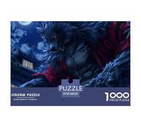 Powerful WolfProdigious 1000-Piece Jigsaw Puzzles for Adults Indomitable Wolf Consisting of 1000 Seemingly Insurmountable Challenging Puzzle Educational Pieces - Forged As A Legacy Gift Jigsaw Puzzles
