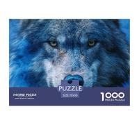 Powerful WolfTitanic Jigsaw Puzzles for Adults Indomitable Wolf Tackle The 1000-Piece (Advanced) Gauntlet of Impossible, Hard, And Difficult Challenging Puzzle Games - The Defining Gift Jigsaw Puzzles