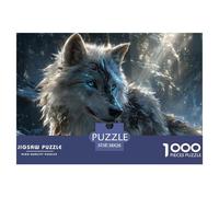 Powerful WolfTitanic Jigsaw Puzzles for Adults Indomitable Wolf Tackle The 1000-Piece (Advanced) Gauntlet of Impossible, Hard, And Difficult Challenging Puzzle Games - The Defining Gift Jigsaw Puzzles