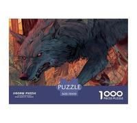 Powerful WolfTitanic Jigsaw Puzzles for Adults Indomitable Wolf Tackle The 1000-Piece (Advanced) Gauntlet of Impossible, Hard, And Difficult Challenging Puzzle Games - The Defining Gift Jigsaw Puzzles