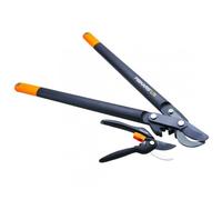 Fiskars L78 112590 PowerGear Bypass Loppers 50mm Max Cut + P26 Pruner Secateurs