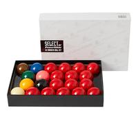 PowerGlide 22 Ball Snooker Set | 15 Reds | Tournament | Premium Select by PowerGlide | Full Size 2 1/16" / 52.4mm Diameter | Boxed