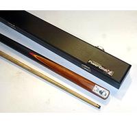 POWERGLIDE 2PC ASH SNOOKER CUE AND HARD CASE SET**