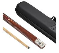 POWERGLIDE EXECUTIVE SNOOKER CUE 2 PIECE 9.5MM TIP IN SVARTUR CUE CASE SET