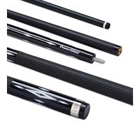 POWERGLIDE Lux Carbon Pool Cue 13mm Super Straight Taper Grip
