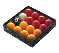 PowerGlide Pool Balls (Pack Of 16) in Red PowerGlide Red