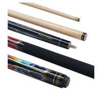 PowerGlide Psychedelic Pool Cue in Cue Sleeve