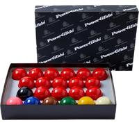 POWERGLIDE Snooker Ball Set 22 Balls 2 1/16in 15 Reds Resin