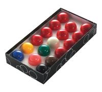 PowerGlide Snooker Balls (Pack Of 22) in Red PowerGlide Red