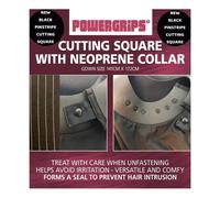 Powergrips Cutting Square Neoprene Collar - Pinstripe 141 X 172Cm Pinstripe One Size