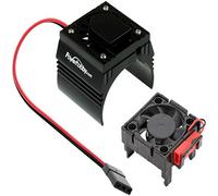 Powerhobby Cooling Fan for Traxxas Velineon VXl-3 ESC + 540/550 Heatsink Motor Fan Combo Black FITS : Traxxas Slash/Stampede 2WD / RUSTLER/Bandit/Rally VXL