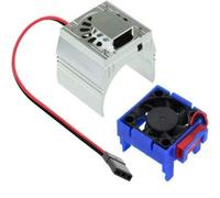 Powerhobby Cooling Fan for Traxxas Velineon VXl-3 ESC + 540/550 Heatsink Motor Fan Combo Silver FITS : Traxxas Slash/Stampede 2WD / RUSTLER/Bandit/Rally VXL