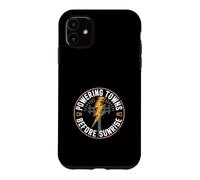 Powering Towns Before Sunrise Lineman Case for iPhone 11