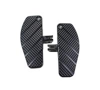 POWERJAMES 8.0“ Black Mini Foot Pedal Floorboard for Harley Davidson 18-later FX Softail Low Rider Street Bob (Mini Black)