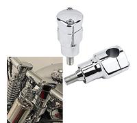 POWERJAMES Chrome Handlebar Risers Kit for Harley Springer Softail Heritage Softail Cross Bone Bad Boy