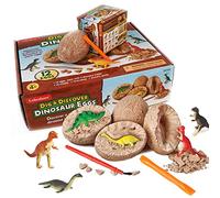 Powerking Paleontology Age 4+ for Kids,12pcs Digging Jurassic Dinosaur Eggs Dig and Discover Kits for Kids Easter Party Archaeology Paleontology Educational Science Gift, Digging Toy For Party Favor