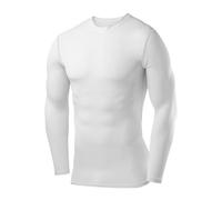 PowerLayer Mens & Boys Compression Base Layer Crew Mock Neck Long Sleeve Shirts