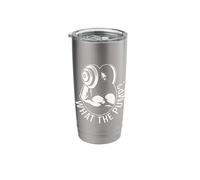 Powerlifting Bodybuilder What is the Pump Gym Stainless Steel Insulated Tumbler