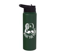 Powerlifting Bodybuilder What is the Pump Gym Stainless Steel Insulated Water Bottle