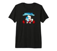 Powerlifting cat Funny Gym Protein Strong Kitty Premium T-Shirt