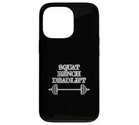 Powerlifting Essentials Squat Bench Deadlift Case for iPhone 13 Pro