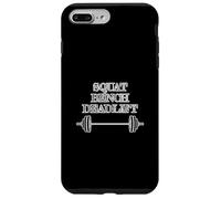 Powerlifting Essentials Squat Bench Deadlift Case for iPhone 7 Plus/8 Plus