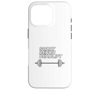 Powerlifting Identity Squat Bench Deadlift Case for iPhone 16 Pro