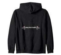Powerlifting Mindset Squat Bench Deadlift Zip Hoodie