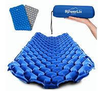 POWERLIX Camping Mat Inflatable Sleeping Mat - Ultralight Sleeping Pad, Compact & Lightweight Camping Mattress for Backpacking, Hiking,Outdoor - Airpad,Inflating Bag, Carry Bag, Repair Kit