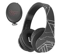 PowerLocus Bluetooth Headphones Over Ear, Wireless Headphones with Microphone, Foldable Headphone, Soft Memory Foam Earmuffs & Lightweight, Micro SD/TF, FM Radio for iPhone/Android/Tablet/PC/TV