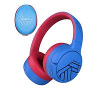 PowerLocus Kids Active Noise Cancelling Headphones, 74/85/94dB Safe Volume Limited, 60H+ Playtime, Softly Padded Earmuffs, Foldable with Carry Case, Kids Headphones Wireless, Bluetooth & Wired Mode