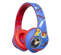 PowerLocus Kids Headphones Angry Birds Edition, Wireless Kids Headphones, 85dB Volume Limited, Foldable Bluetooth Headphones with Case, Wired and Micro SD Mode, Built-in Mic for Phone/iPad/School