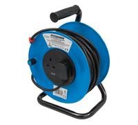 Powermaster 303754 Cable Reel Freestanding 13A 230V 2-Gang 25M Each 1