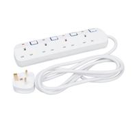 PowerMaster 341158 Switched Extension Lead 4-Gang 2m