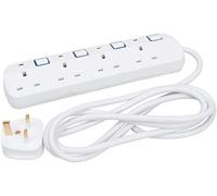 PowerMaster 341158 Switched Extension Lead 4-Gang 2m