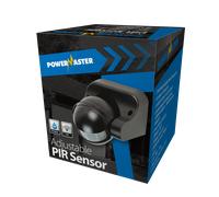 Powermaster S5909 Adjustable 180° IP44 PIR Sensor - Black
