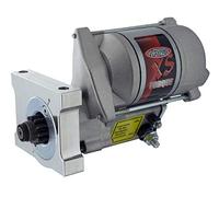 Powermaster Starter, XS Torque, 4.4:1 Gear Reduction, Natural, 168 Tooth Flywheel, Straight Mount, compatible with Chevy V8, Each