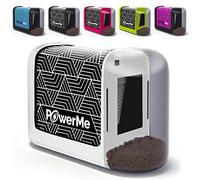 POWERME Electric Pencil Sharpener - Battery Powered for Kids, School, Home, Office, Classroom, Artists Ideal For Colored Pencils