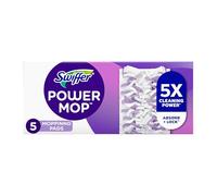PowerMop Multi-Surface Mopping Pad Refills for Floor Cleaning, 5 count