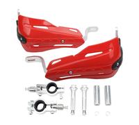 PowerMotor Dirt Bike Handguards,Motorcycle Handguard Universal 7/8"22mm and 1 1/8" 28mm Hand Guards Brush Bar for ATV Motocross, Hands Protector for Racing Pit Bike Off Road Enduro Red