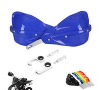 PowerMotor Handguards Motorcycle Universal Hand Guards Aluminum Handlebar Barkbusters Handguard, Motocross Dirt Bike Accessories for ATV Yamaha Honda Kawasaki Suzuki - 7/8" 22mm and 1 1/8" 28mm (Blue)