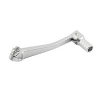 PowerMotor Motorcycle Gear Shift Lever Enduro Aluminum Start Lever for 125cc to 400cc Dirt Pit Monkey Bike ATV Quad Accessories Silver
