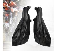 PowerMotor Motorcycle Handguards,Dirt Bike Hand Guards Universal ATV Pit Bikes Handle Protector for 50 65 85 125 150 250 300 350 450 500 SX SX-F EXC-F SIX DAYS XC XCF XC-W TPI Carbon Fiber