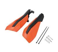 PowerMotor Motorcycle Handguards,Dirt Bike Hand Guards Universal ATV Pit Bikes Handle Protector for 50 65 85 125 150 250 300 350 450 500 SX SX-F EXC-F SIX DAYS XC XCF XC-W TPI (Orange)