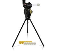 PowerNet Launch F-lite Baseball and Softball Pitching Machine | 2021 | Variable Speed Throws a Simulated 40-90 MPH | Consistent Strikes | Adjustable Height (Launch F-lite Pitching Machine)