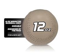 PowerNet Weighted Baseballs | Training Balls for Increasing Pitching and Throwing Velocity and Strength | Sold Individually (12)
