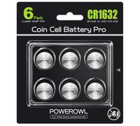 POWEROWL - 6 x CR1632 CR 1632 3V Lithium Battery