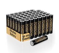 POWEROWL AAA Batteries 48 Pack - Alkaline 1.5v - High-Capacity Long Lasting Triple A Battery, 10-Year Shelf Life